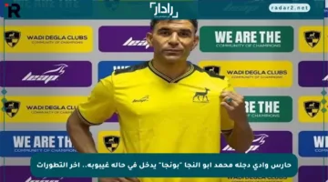 حارس وادي دجلة محمد أبو النجا “بونجا” يدخل في حالة غيبوبة.. آخر التطورات
